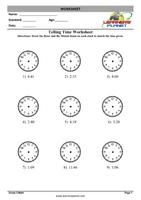 Grade-3-Maths-Telling Time-WB اسکرین شاٹ 3