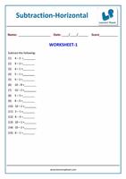 برنامه‌نما Grade-1-Maths-Subtraction-WB-1 عکس از صفحه