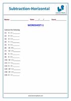 Grade-1-Maths-Subtraction-WB-1 capture d'écran 2