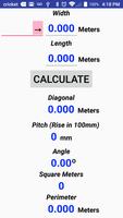 Metric Diagonal Calculator poster