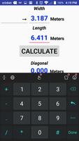 Metric Diagonal Calculator screenshot 1