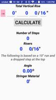 Stair Riser Calculator پوسٹر