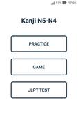 Learn Kanji N5 - N2 - JLPT Kanji Test captura de pantalla 1
