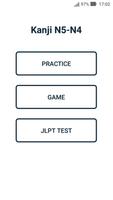Learn Kanji N5 - N2 - JLPT Kanji Test screenshot 1