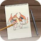 Learn how to draw Pokemons icône