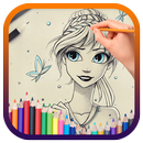 How to draw Elsa APK