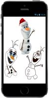 Learn How to Draw Olaf with Santa Claus Hat ảnh chụp màn hình 3