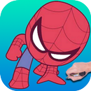 Learn How to Draw Cute Baby Spiderman for Kids APK