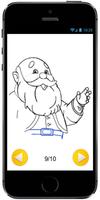 Learn How to Draw Cartoon Santa Claus and Reindeer ảnh chụp màn hình 3