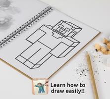 Learn to Draw Minecraft poster