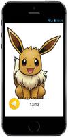 How to Draw Eevee from Pokemon : Drawing Tutorial Affiche