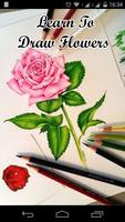 Learn To Draw Flowers โปสเตอร์