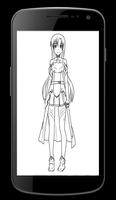 Learn How To Draw Sword Art Online Characters screenshot 2