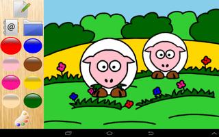 Colors farm animals! pig & cow capture d'écran 2