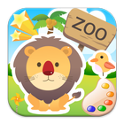 Colors cute zoo animals 4 kids 图标