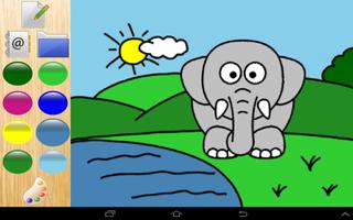 Colors cute zoo animals 4 kids পোস্টার