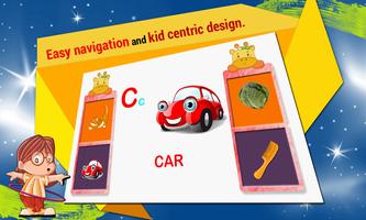 Free Learn ABC Train & Chart plakat