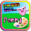 Colored with Penny Pig