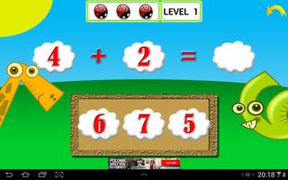 Learn Funny Maths for Kids capture d'écran 2