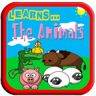 Learns the Animals colorful icône