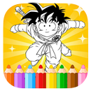 coloring pages for DBZ saiyann fans APK