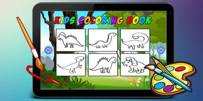 Dinosaur Coloring Book for Kid screenshot 2
