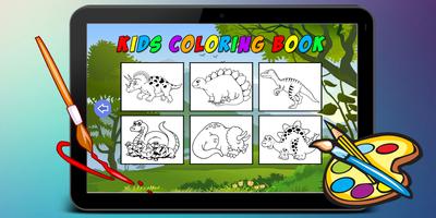 Dinosaur Coloring Book for Kid screenshot 3
