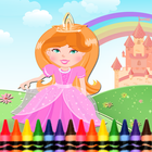 Princess Coloring Book آئیکن