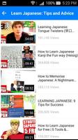 Learn Japanese With Videos Ekran Görüntüsü 3