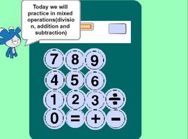 Mixed Operations Game - Broken Calculator 2 poster