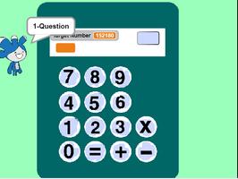 Mixed Operations Game - Broken Calculator capture d'écran 2