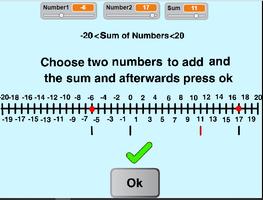 Adding Negative and Positive Numbers screenshot 1