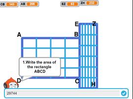 Area and Perimeter of compound shapes poster