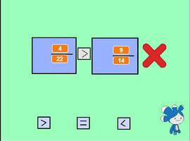 Comparing Fractions, Decimals and Mixed numbers screenshot 3