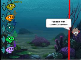 Fish race-Fractions,Decimals,Percents screenshot 1