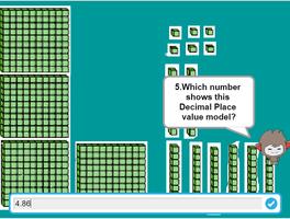 Place Values of Decimals capture d'écran 3