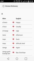 Mien - English Dictionary ảnh chụp màn hình 1