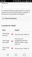 Mien - English Dictionary ảnh chụp màn hình 2