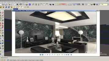 Sketchup Pro 2D+3D Manual For PC 2019 Affiche