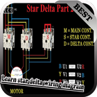 Learn Star Delta Wiring Diagram آئیکن