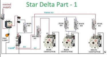 poznaj schemat okablowania Star Delta screenshot 2