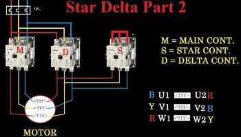 Learn Star Delta Wiring Diagram اسکرین شاٹ 3