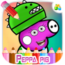 Learn How to color The Little peppa APK