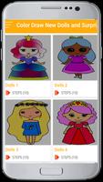 Color Draw New Dolls - suprises LOL 截图 1