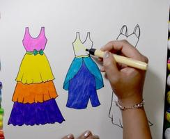 3 Schermata Learn to Draw Dresses