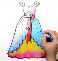 Learn to Draw Dresses Ekran Görüntüsü 1