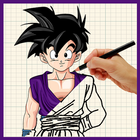 How To Draw DBZ Characters أيقونة