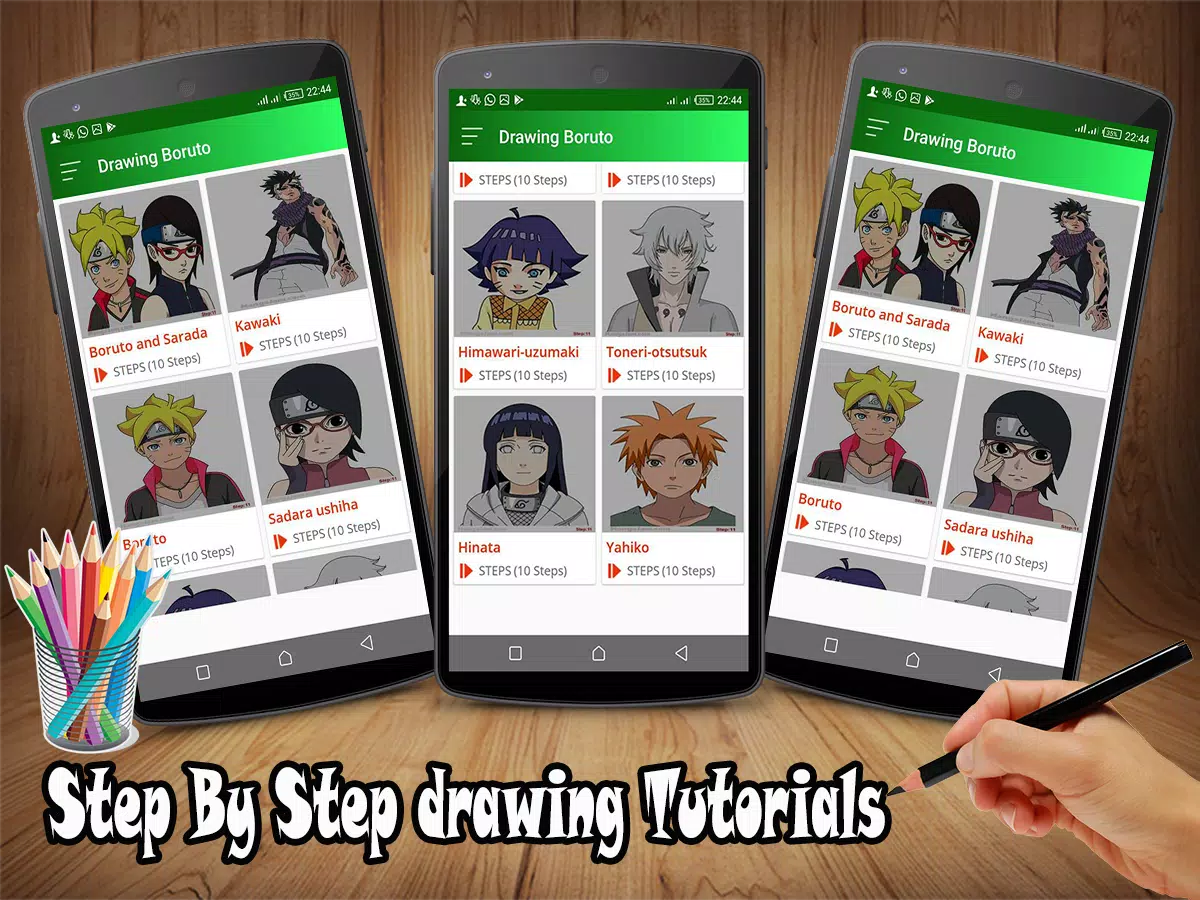 Como desenhar Boruto – Apps no Google Play