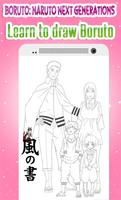 How to Draw Boruto Characters From Naruto Anime ảnh chụp màn hình 1