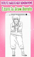 How to Draw Boruto Characters From Naruto Anime screenshot 3